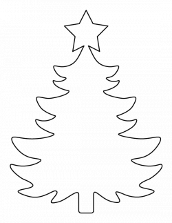18inspirational Christmas Tree Clip Art Outline - Clip arts ...