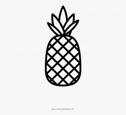 Coloring Clipart Pineapple - Outline Pineapple #206365 ...