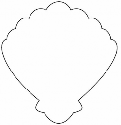 Free Shell Outline, Download Free Clip Art, Free Clip Art on ...