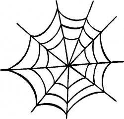 Spider Web Outline - ClipArt Best | Holidays | Spider web ...