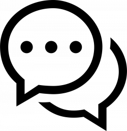 Chat Oval Speech Bubbles Symbol Svg Png Icon Free Download (#56670 ...
