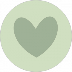 Heart In Circle Green Clip Art at Clker.com - vector clip art online ...