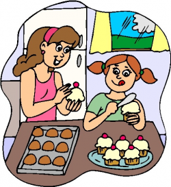 Cake In Oven Clipart - Clip Art Library