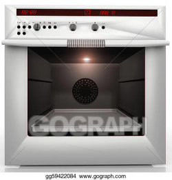 Stock Illustrations - Convection oven. Stock Clipart ...