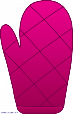 Oven Mitt Pink Clipart - Sweet Clip Art