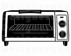 Toaster oven clipart | Etsy