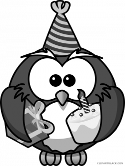 Birthday Owl Clipart - ClipartBlack.com