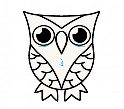 Scary Owl Drawing at GetDrawings.com | Free for personal use Scary ...