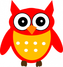 Red Owl Clip Art at Clker.com - vector clip art online ...