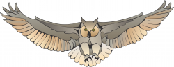 Flying Owl Clipart - Clipart Kid | Owls | Owl cartoon, Harry ...