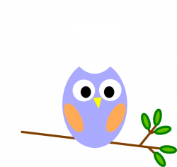 Dreamy Blue Owl Clip Art at Clker.com - vector clip art online ...