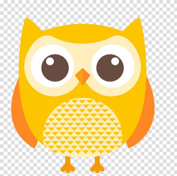 Yellow owl illustration, Owl Bird Cartoon , Cute owl ...