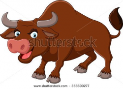 Cartoon Bull Stock Photos, Images, & Pictures | Shutterstock ...