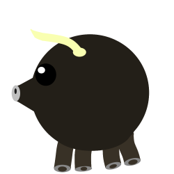 Musk Ox in 3D ~~I know the legs are bad~~ : mopeio