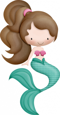 KMILL_mermaid-1.png | Pinterest | Mermaid, Clip art and Girl clipart