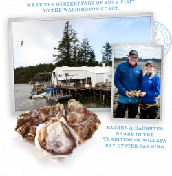 Two Generations of Oyster Farmers from Willapa Bay Washington ...