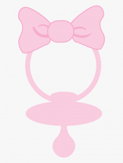 Pacifier Clipart Baby Girl - Baby Girl Pacifier Clipart ...