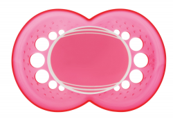 MAM Personalized Pacifiers, Pink with Pink Shield, 6+ Months