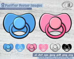 Pacifier clipart | Etsy