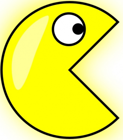 Pacman clip art Free vector in Open office drawing svg ( .svg ...