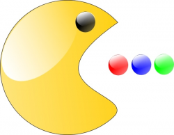 Pac Man clip art Free vector in Open office drawing svg ( .svg ...