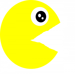 Pacman Clip Art at Clker.com - vector clip art online, royalty free ...