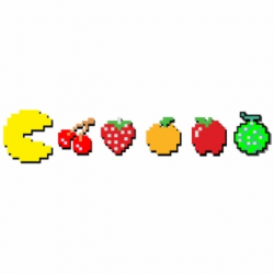 Pac Man Clipart Fruit - pac man png, Free PNG Images ...