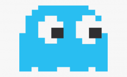 Pixel Clipart Pacman - Clyde Pac Man Ghost #1000247 - Free ...