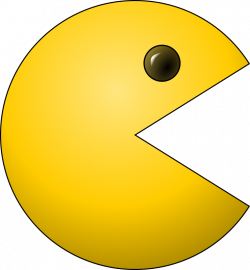 Pacman Clip Art Apple