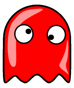 Pacman Red - Clip Art Library