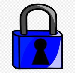 Padlock Clipart Blue Lock - Lock Clip Art Png Transparent ...