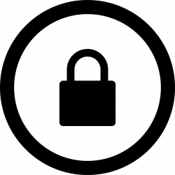Lock Button Svg Png Icon Free Download (#4782) - OnlineWebFonts.COM