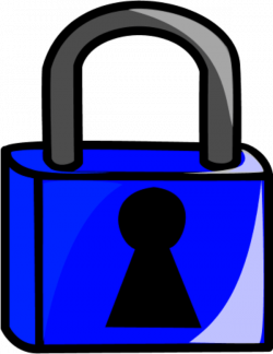 Blue Padlock Clipart - 2018 Clipart Gallery
