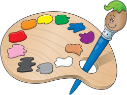 Elementary School Clip Art | paint-palette-clip-art | Illustration ...
