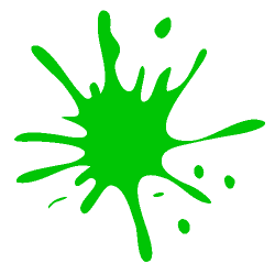 Green Splat Paint - Clipart library - Clip Art Library