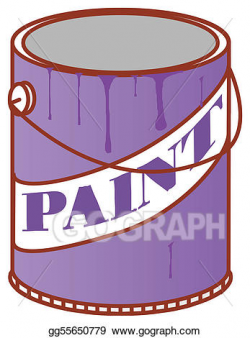 Stock Illustrations - Paint can. Stock Clipart gg55650779 ...
