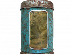 Old Vintage Tin Can PNG (Isolated-Objects) | Textures for Photoshop