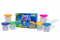 Clean Cups - No Spill Paint Cups - 6 cups per box – NaturePlay Art ...