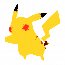 Pikachu 3 Paint Splatter Graphics by HollysHobbies on DeviantArt