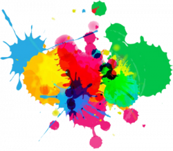 Cool with fewer colors! Color Splash Paint Png Ahab Clipart ...