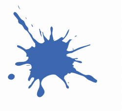 Blue Splat Png - Paintball Png {#19458} - Pngtube