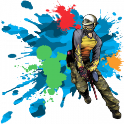 Images of Paintball Party Clipart - #SpaceHero
