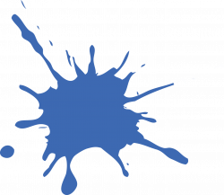 Paintball Drawing Clip art - Blue Splat Png png download ...