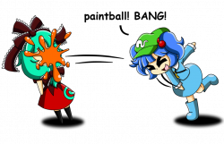 Touhou Spin Kappa - Paintball Bang by drinkyourvegetable on DeviantArt