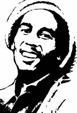 Bob Marley Silhouette Painting Andrew Braswell Pictures Picture ...