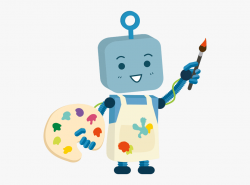 Robot - Painting Robot Clip Art #472331 - Free Cliparts on ...