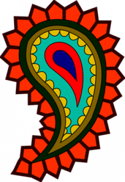 Colorful Paisley PNG, SVG Clip art for Web - Download Clip ...