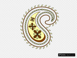 Paisley New 3 Clip art, Icon and SVG - SVG Clipart