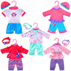 5-Pack Playtime Outfits for 11