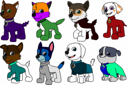 Paw Patrol Outfits: Pup Pajamas Batch 3 by Wolf-Prince-Leon on ...